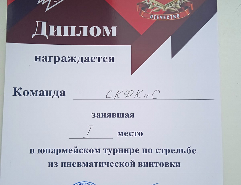 Турнир по стрельбе  